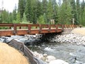 Longitudinal Glulam Deck Panel Bridge